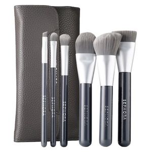 Sephora Charcoal Antibacterial Brush Collection